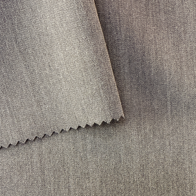 NO 6042 Tweekleurige TR-imitatie-denim-twil-stof