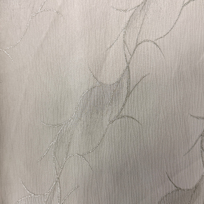 Acetaatachtige jacquardstof – wijnstokpatroon